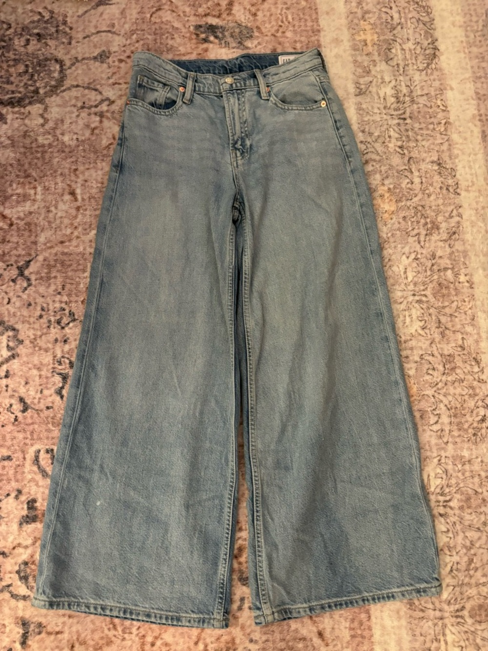 Gap Baggy Mid-Rise Jeans